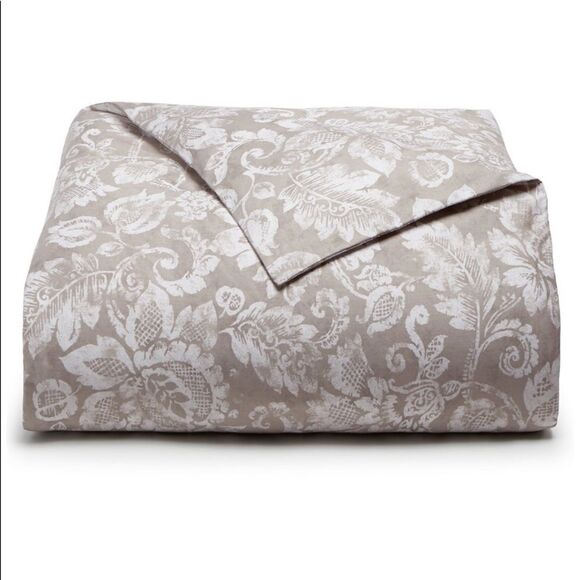 *Charter Club Damask Designs Jacobean 300-Thread Count 2 PC Duvet Cover Set - Picture 5 of 7